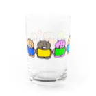 ☆あゆ ころ たろの☆ ハッピーライフのお試しグラス  Water Glass :left