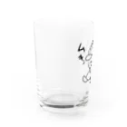 かもぺんのお店のムキムキかもぺん Water Glass :left