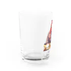 hamusの陽気なおフミさん Water Glass :left