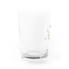 エンペラーのくつしたいぬカラー Water Glass :left