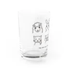 ariariartの動物大集合！（チャリティー） Water Glass :left