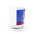 temple islandの70s USA ver Good smile dog Water Glass :left