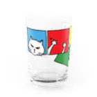 mkumakumaのひとり遊びにゃんこ２ Water Glass :left