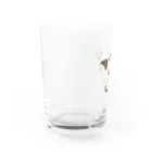 なうのお店のなうちゃん(ひらがな)グラス Water Glass :left