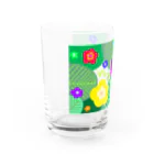 うにぽっぷこーんの観葉植物とお花 Water Glass :left