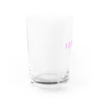 OKINAWA　LOVER　のバースデー［12.OCT］ピンク Water Glass :left