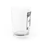 弐０Heartsのモノクロ＊キョンシーコミック風 Water Glass :left