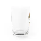 ニャンコ一族のかわいいさち Water Glass :left