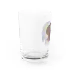 ゆるキャラくまの子NINOのクマの子NINO  くまさんと一緒 Water Glass :left