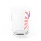 ぱれっとのあふろこけしグラス Water Glass :left