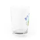 月見うどんのからしちゃん・びたーん Water Glass :left