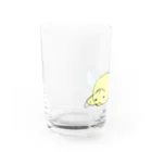 月見うどんのからしちゃん・脱力 Water Glass :left