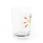 ぽとすたんぷの#ネコになりたいペンギン Water Glass :left