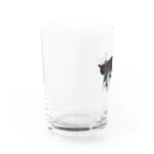 You and me !のあくびちゃん Water Glass :left