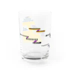 8m【アトリエvesii】の7種のウミヘビ Water Glass :left