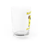 Ａ’ｚｗｏｒｋＳのハココアラ（黄） Water Glass :left