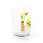 田村美穂のアボカドグリーンカレーグッズ Water Glass :left