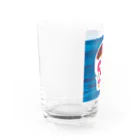 杜の魚の甘落 Water Glass :left