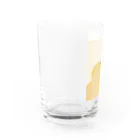 はやし企画の梨を撫でながら寝たい Water Glass :left