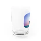 Teal Blue CoffeeのTeal Blue Hour Water Glass :left