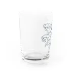 キノコマニアックの麻理子ちゃんダービー(ネイビー) Water Glass :left