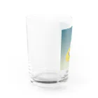 くりみそのおみせのおもいやりの雨の日 Water Glass :left