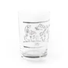 ポンぎつねのお店の魚～獣戯画 Water Glass :left