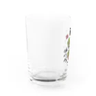 ねぎしやっさんの部屋の酸いもウメェも Water Glass :left