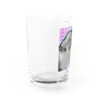 ぽいぽいまるまるのナルシストまる Water Glass :left