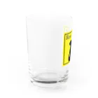 いっぷく処 てんてんのもっちり柴シルエット１(Rest time) Water Glass :left