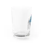 ポス山ポス夫の手紙の山とポス夫 Water Glass :left