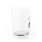 Happy Fluffy* ： 桜香*ののぞクマグ（コーヒー） Water Glass :left