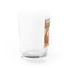 Siderunの館 B2の【レトロ色】アメコミ風だよ！さげみちゃん Water Glass :left