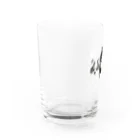 Letiのチョコ、チップ、ソラ Water Glass :left