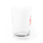 EXCEED_ZAKKAのほどよい飲酒（赤） Water Glass :left