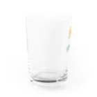 momo shopのヒマワリ Water Glass :left