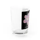 miraiの夢見るショップの輝くsakura Water Glass :left