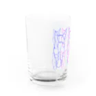 おはる屋さんのカラフルな馬さん Water Glass :left