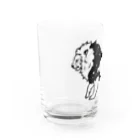 Belkaのライオン Water Glass :left