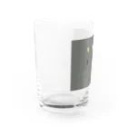 rilybiiのKhaki gray × Cream three tulip Water Glass :left