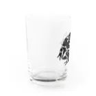 まめ★ARTのアマゾンツノガエル君 Water Glass :left