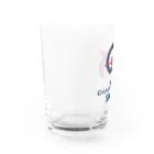 木村昇吾を応援しよう！のクリケット日本代表木村昇吾選手のロゴグッズ Water Glass :left