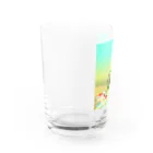 『NG （Niche・Gate）』ニッチゲート-- IN SUZURIの比丘比丘尼密会密漁善図（朝編） Water Glass :left