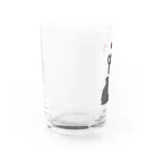 マルベリーデザインのコワかわピエロ Water Glass :left