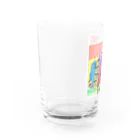 ポドサイトくん/ Podocyte-kunの腎臓家族写真 Water Glass :left