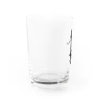 千利煌（せんのりこう）の前衛書道ロゴ（千利煌） Water Glass :left