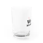 ttttのwelovemitsubayashi Water Glass :left