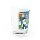 雪之丞ଳ⸒ ⸒の【くらげのくらー】いただきま～す Water Glass :left