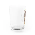 cat's pawのねこ Water Glass :left