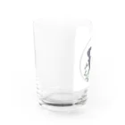 猫の手貸しますの草と猫 Water Glass :left